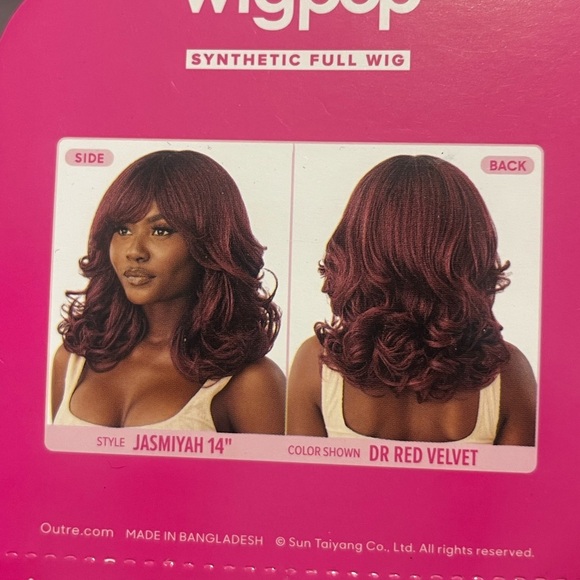 Outre WIGPOP Synthetic Full Wig JASMIYAH 14’ Color 1B - Picture 4 of 7